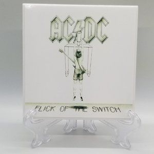 Custom Ceramic Coaster AC/DC (Stand included)
